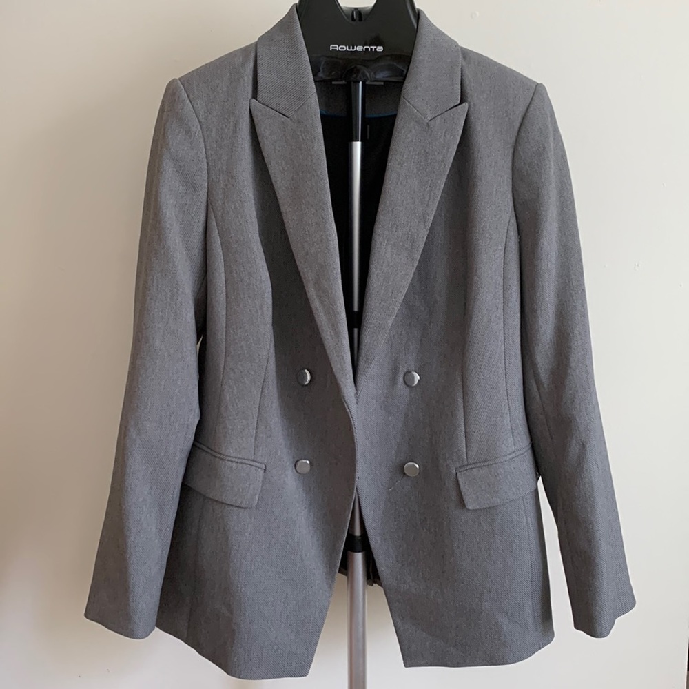 Calvin Klein gray blazer